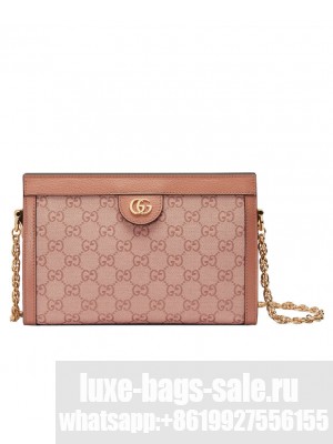 Gucci Ophidia GG Small Shoulder Bag 503877 Pink