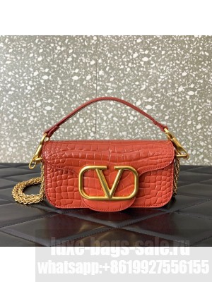 VALENTINO GARAVANI Loco Calf leather bag WA0K53 pink