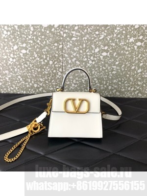 VALENTINO VSLING nano Calfskin Shoulder bag GW46R white