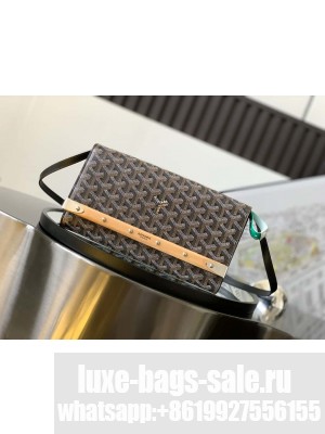 Goyard Monte-Carlo PM Clutch Black