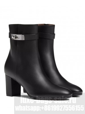 Hermes Women's Saint Germain Ankle Boot Black