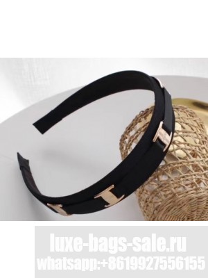 Ferragamo Logo Headband Black