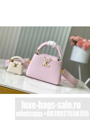 Louis Vuitton Capucines Mini M24574 light pink