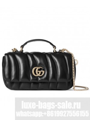 Gucci GG Milano Mini Top Handle Bag Black
