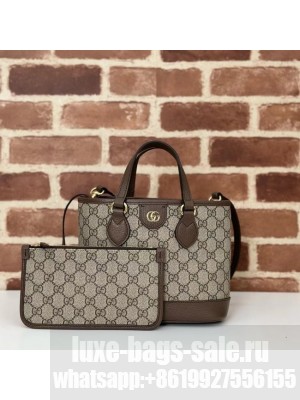 GUCCI OPHIDIA MINI TOTE BAG 811716 Brown