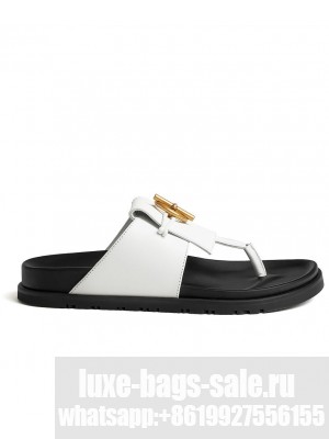 Hermes Women's Joyce Sandal White