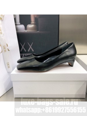Christian Dior Fantastique 3.5cm Calfskin Ballerinas Black Pumps 2022 Collection