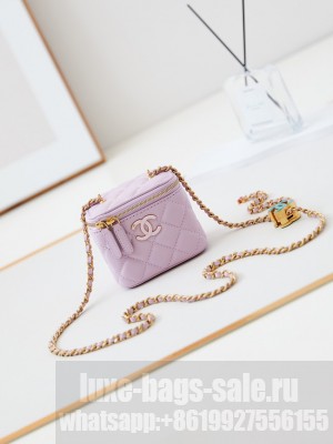 CHANEL CLUTCH WITH CHAIN AP3941 light pink