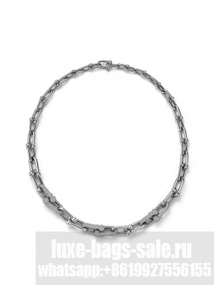 Tiffany Women's Graduated Link Necklace Silver