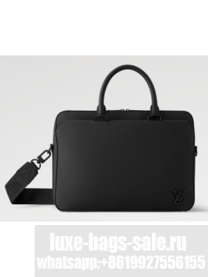 Louis Vuitton Pilot Briefcase M23778 black