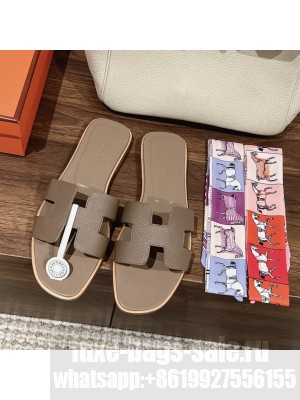 Hermes Oran Flat Slide Sandals 2023 Collection 025