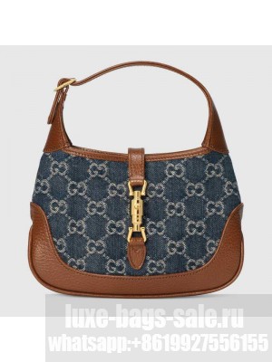 Gucci Jackie 1961 mini shoulder bag 637092 Dark blue
