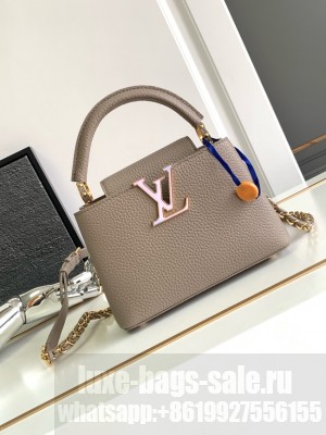 Louis Vuitton Capucines Mini M23082 gray
