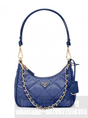 Prada Re-Nylon Mini-Bag 1BC204 Blue