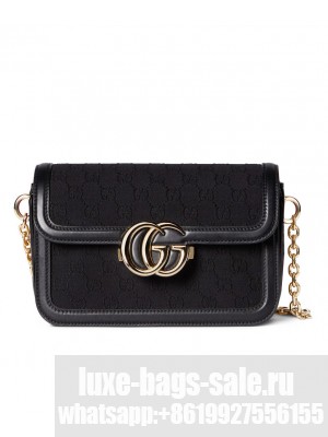 Gucci Go Small Shoulder Bag 826761 Black