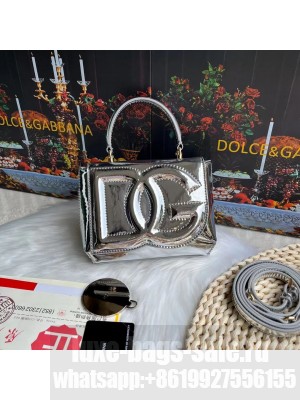 Dolce & Gabbana Patent leather G6002A silver