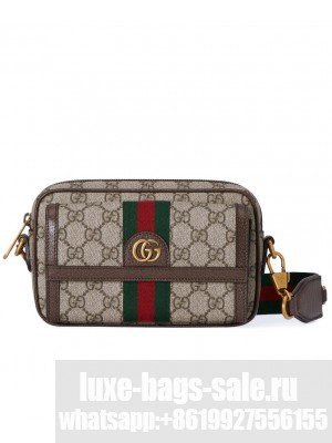 Gucci Mini Borsa Ophidia GG 746308 Dark Coffee