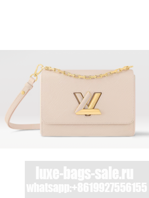 Louis Vuitton Twist MM M24630 Quartz White