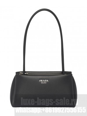 Prada Small Leather Bag Black