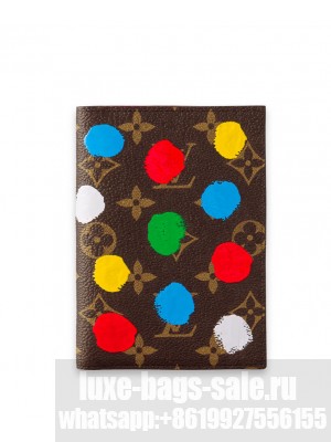 Louis Vuitton LV x YK Passport Cover M81994 Brown