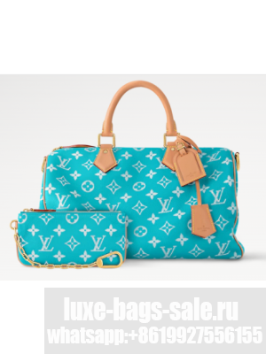 Louis Vuitton Speedy P9 Bandouliere 40 M11564 Turquoise