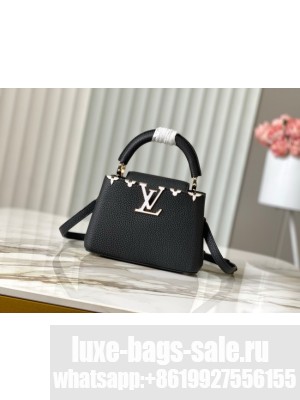 Louis Vuitton Capucines Mini M11342 black&white