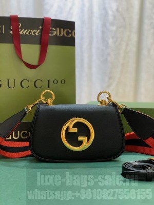 Gucci Blondie Original leahter shoulder bag 698643 black