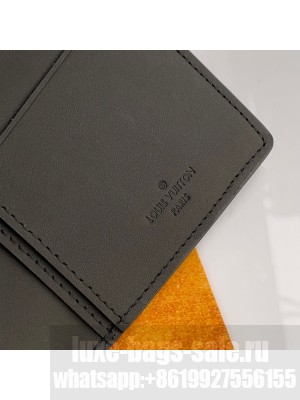 Louis Vuitton Brazza Wallet M66540 Black 2021 Collection