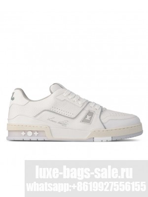 Louis Vuitton Unisex LV Trainer Sneaker 1A8WAX White