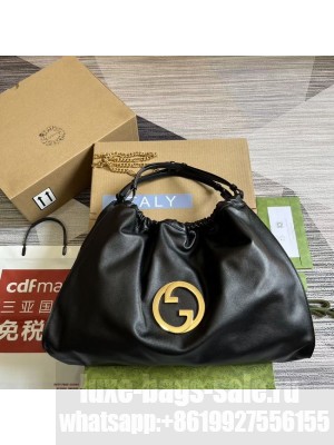 GUCCI BLONDIE LARGE TOTE BAG 747372 black