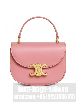 Celine Mini Besace Clea In Shiny Calfskin