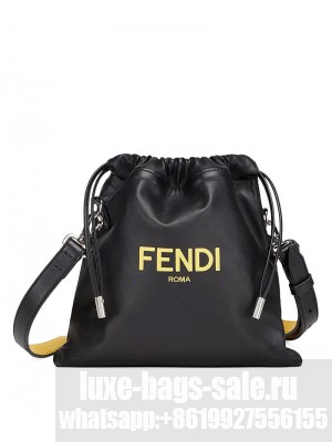 Fendi Pack Small Pouch 7VA510 Black