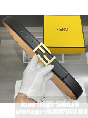 Fendi 35mm Eversible Belt FF buckle with stud closure 2021 Collection
