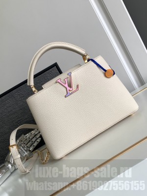 Louis Vuitton Capucines BB M23083 Off-white