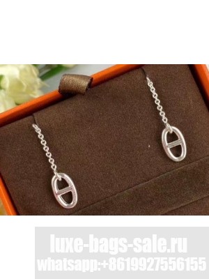 Hermes Farandole Earrings Silver