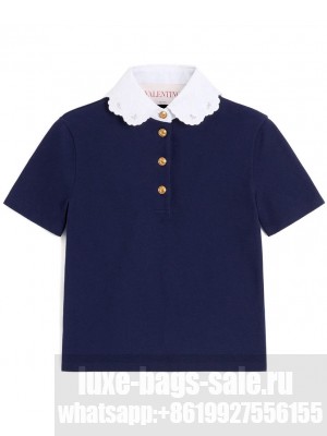 Valentino Women's Embroidered Cotton Sweatshirt