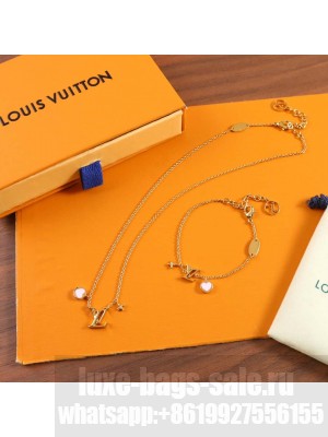 Louis Vuitton Necklace & Bracelet LV017 2024 Collection