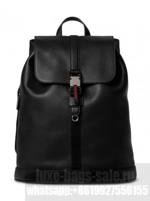 Gucci Large Backpack With Web 816750 Black