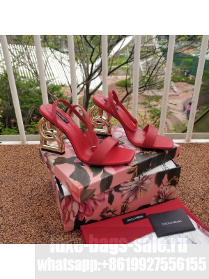 Dolce & Gabbana 105 mm with DG Pop heel sandals 011
