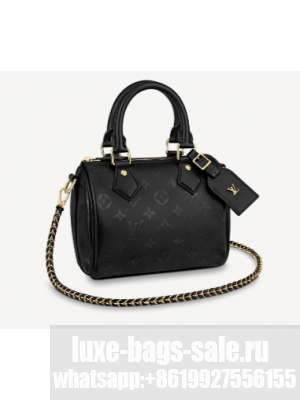 Louis vuitton SPEEDY BB M57111 Black