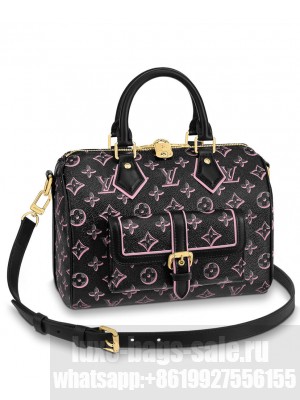 Louis Vuitton Speedy Bandouliere 25 M20852 Black
