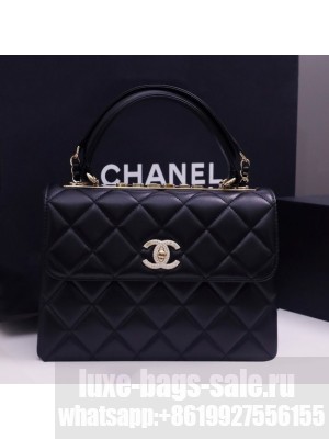 CHANEL small Flap Bag With Top Handle 92236-6