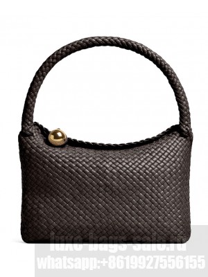 Bottega Veneta Tosca Shoulder Bag Dark Coffee