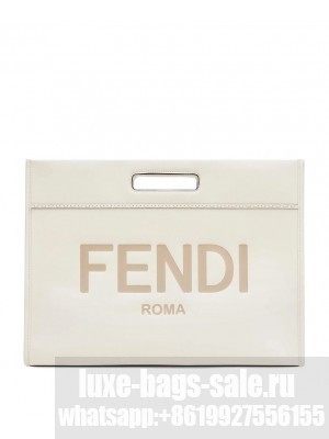 Fendi Shopping Bag Cream