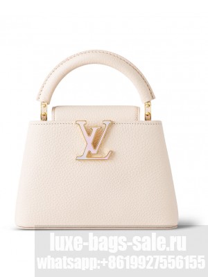 Louis Vuitton Capucines Mini M23082 Cream