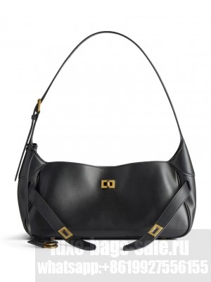 Balenciaga Bel Air Small Shoulder Bag Black