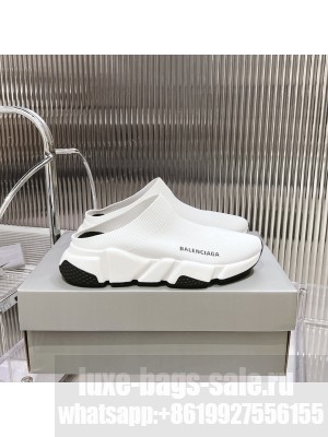 Balenciaga Unisex Speed Recycled Knit Mule Slip-On Sneakers 06