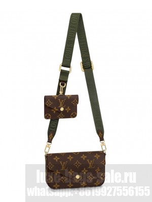 Louis Vuitton Felicie Strap & Go M80091 Green