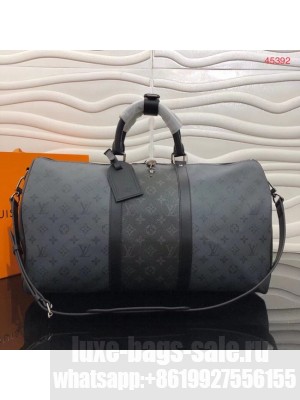 Louis Vuitton KEEPALL BANDOULIERE 50 M45392 black