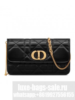 Christian Dior Miss Caro chain bag Black
